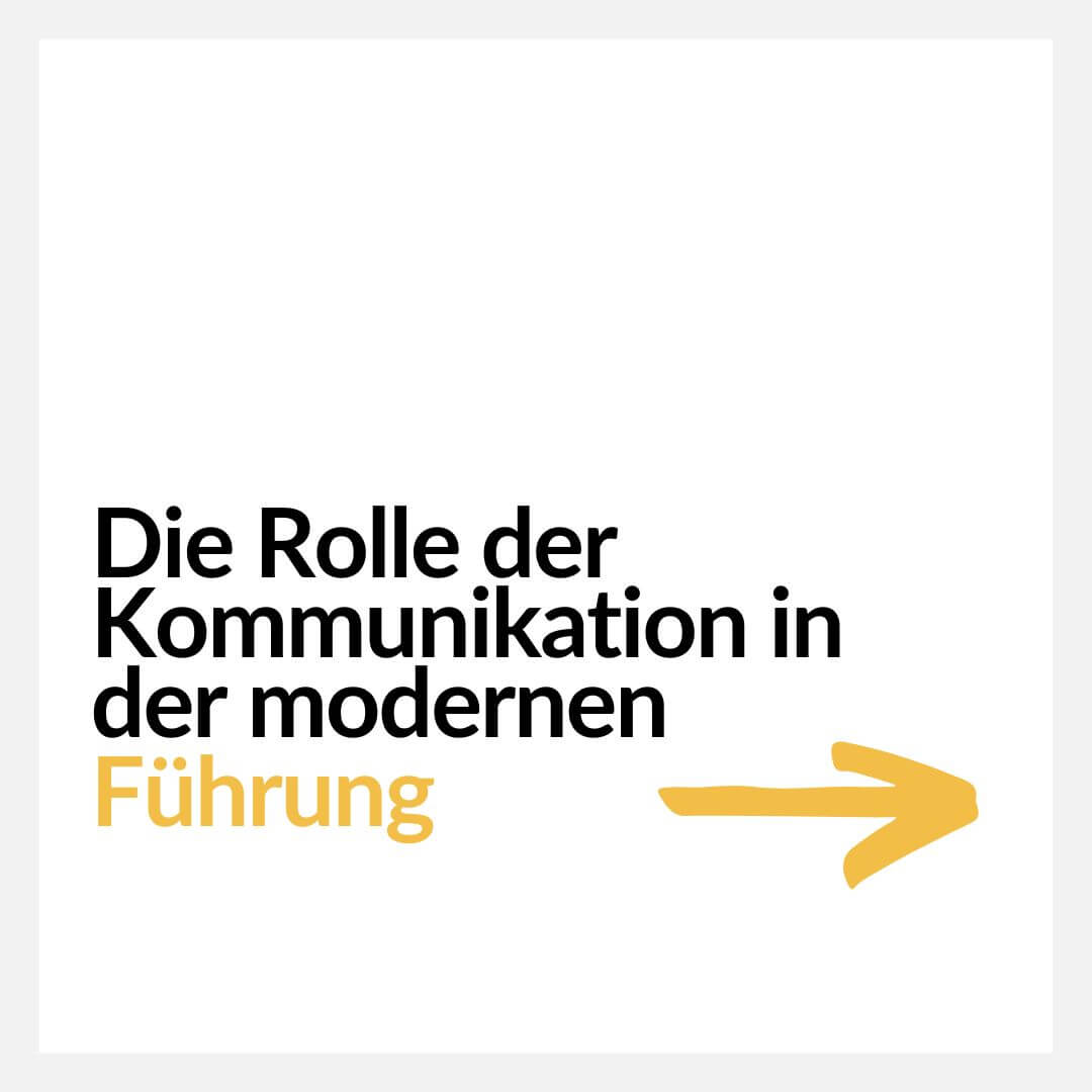 Moderne Führung